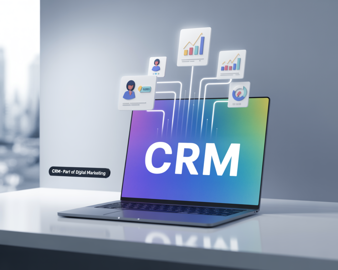 What is CRM? Is it crm part of digital marketing