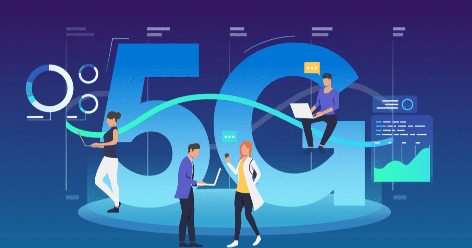 What is the process for 5G generation?